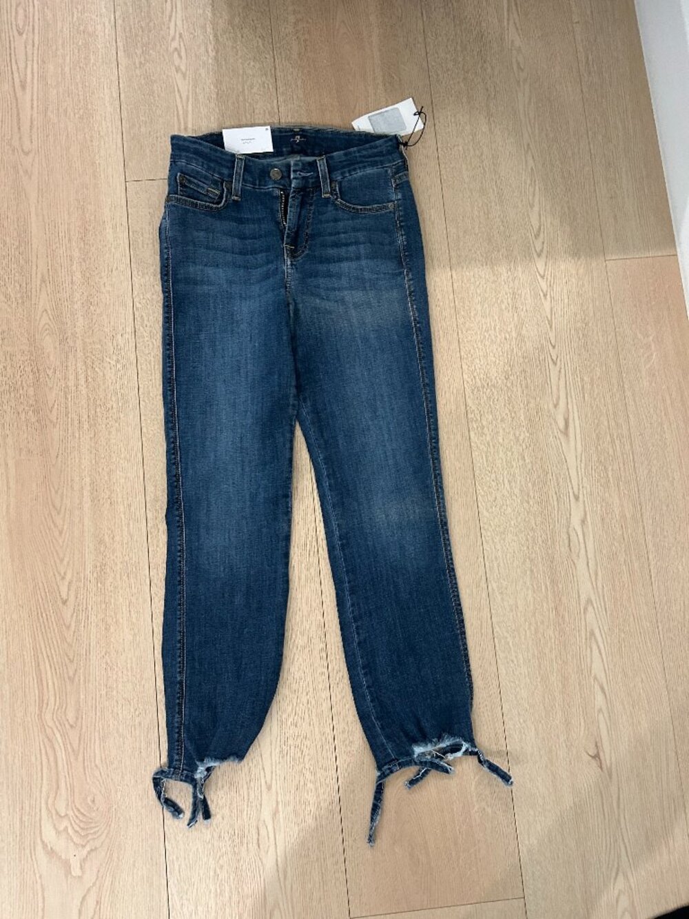7 For All Mankind Jeans with Ties NWT